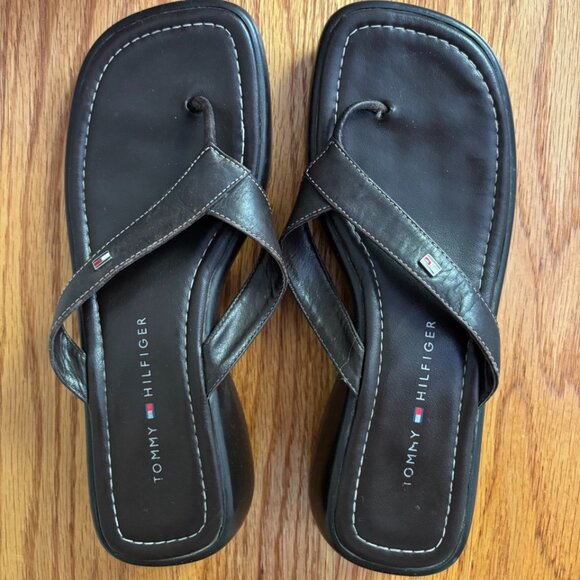 Tommy Hilfiger Platform Flip-Flops - Picture 4 of 4